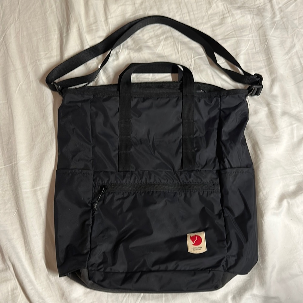 Fjallraven High Coast totepack - convertible tote bag / backpack in black